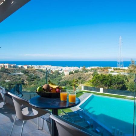 Orama Luxury Villa 4 Bedrooms With Private Pool Hersonissos  Luaran gambar