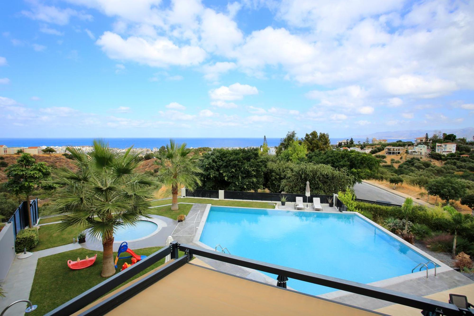 Orama Luxury Villa 4 Bedrooms With Private Pool Hersonissos  Luaran gambar