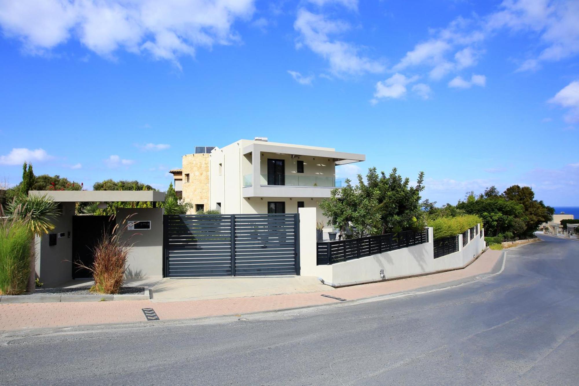 Orama Luxury Villa 4 Bedrooms With Private Pool Hersonissos  Luaran gambar