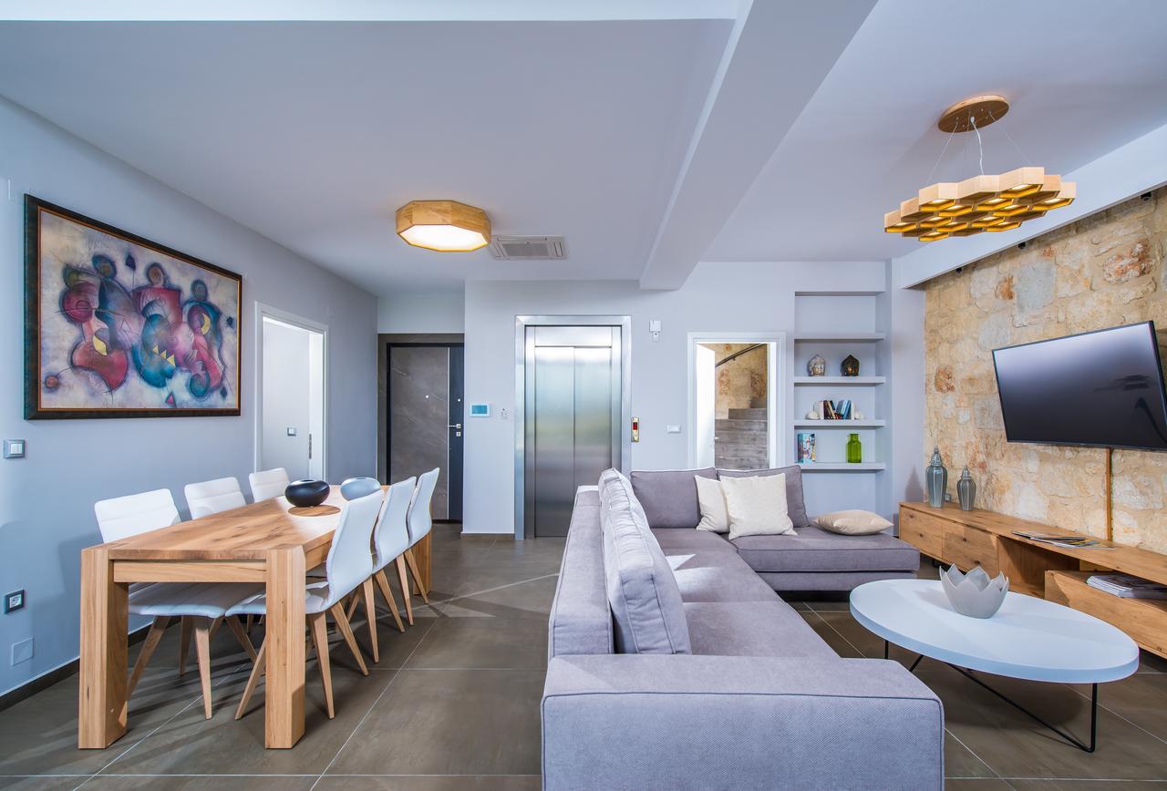 Orama Luxury Villa 4 Bedrooms With Private Pool Hersonissos  Luaran gambar